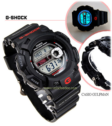 นาฬิกา CASIO G-SHOCK  (คาสิโอ จี ช็อค) G-9100-1DR (ประกันศูนย์เซ็นทรัล 1ปี) 