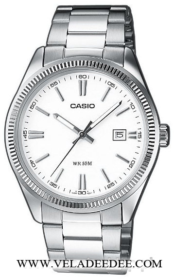 Casio นาฬิกาข้อมือผู้ชาย สายสแตนเลส รุ่น  (คาสิโอ)  MTP-1302D-7A1VDF 