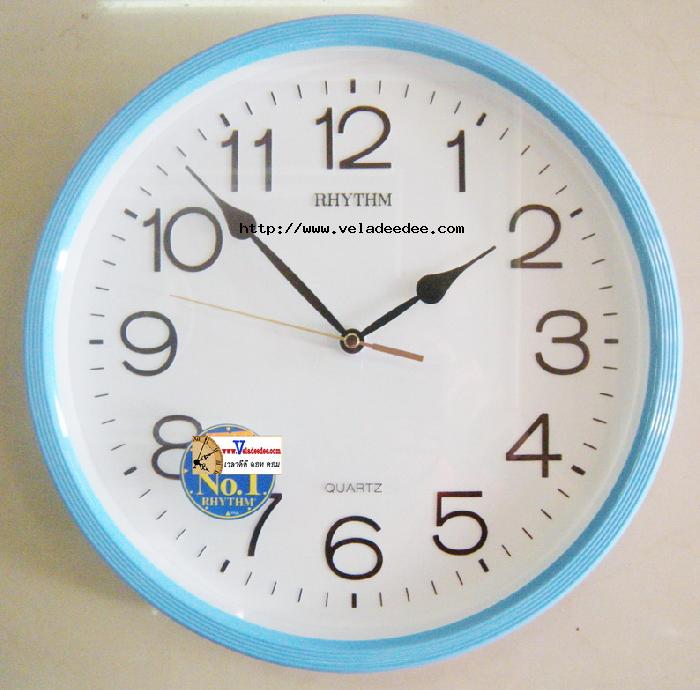 นาฬิกาแขวน RHYTHM รุ่น CMG734BU  ขนาด 12 นิ้ว 
