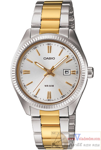  นาฬิกา ข้อมือ Casio (คาสิโอ)  ladies LTP-1302SG-7AVDF (ประกันศูนย์ NK Time 1ปี) *ครับ* 