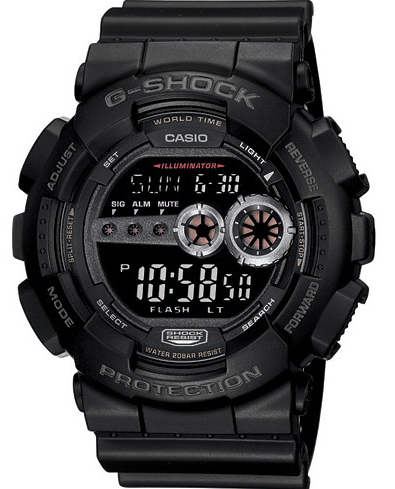 นาฬิกา CASIO G-SHOCK  (คาสิโอ จี ช็อค) GD-100-1BDR (ประกัน CMG ศูนย์เซ็นทรัล1ปี)
