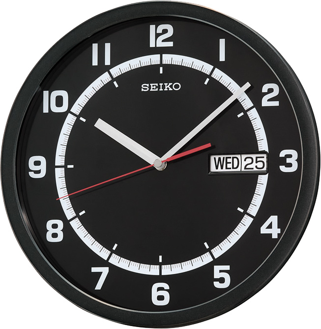นาฬิกาแขวน SEIKO รุ่น QXF101A  (พร้อมช่องมอง วันที่ สัปดาห์) ขนาด 12 นิ้ว (สินค้าหมดครับ)