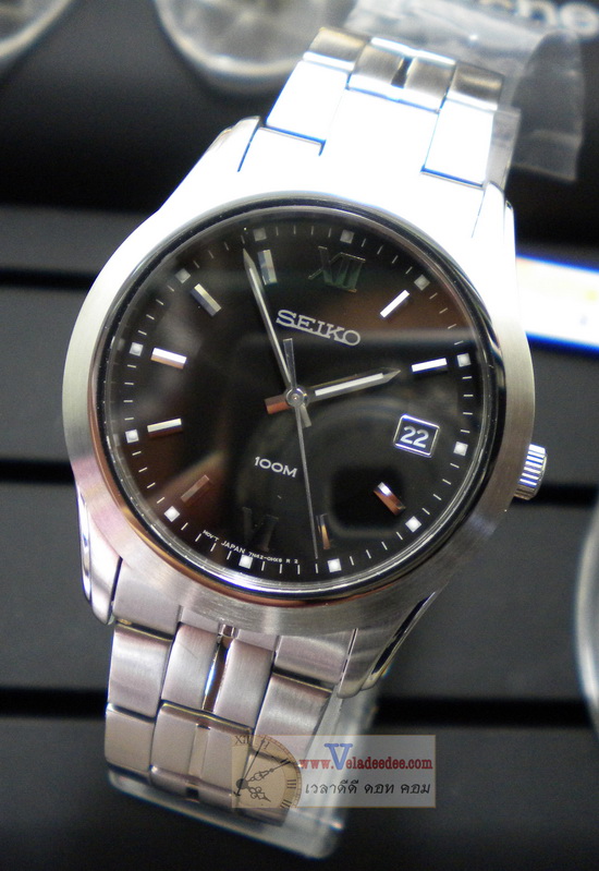 นาฬิกา seiko (ระบบควอทซ์) กระจกพิเศษเป็น Sapphire glass  รุ่น SGEF37P1  