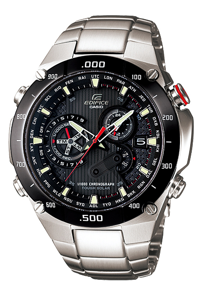 นาฬิกา ข้อมือ  casio EQS-1100DB-1AVDR  พิเศษลด 40%(Sapphire glass)  (ประกัน CMG ศูนย์เซ็นทรัล1ปี )* 