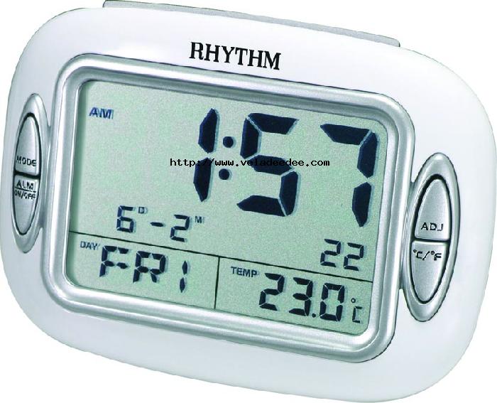 นาฬิกาดิจิตอล RHYTHM รุ่น LCT047 NR03 ตัวเลขใหญ่มาก    
