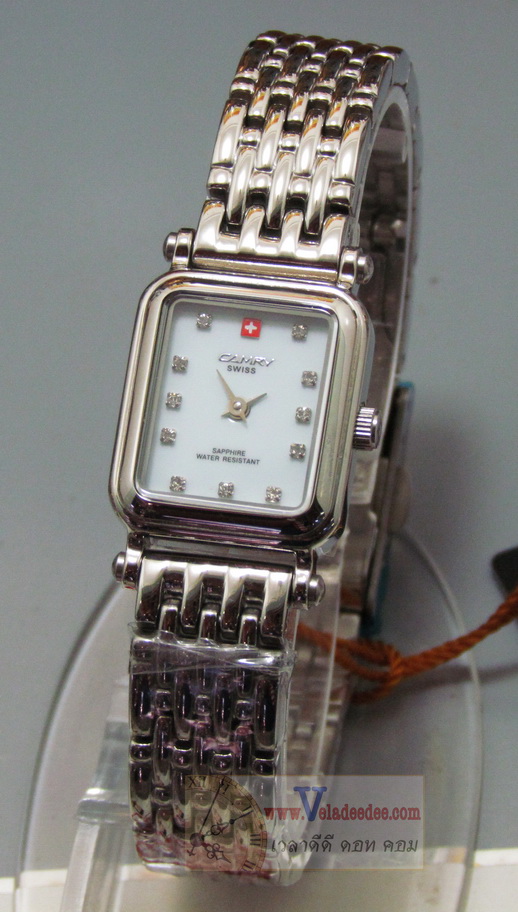 นาฬิกา CAMRY SWISS (Sapphire) รุ่น CY81439LW (พิเศษลด 40%)* 