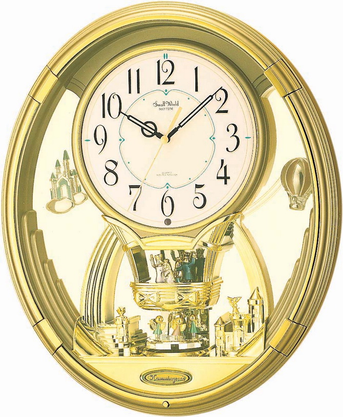 นาฬิกาแขวน Rhythm รุ่น Small World Clock 4MH736 WD18