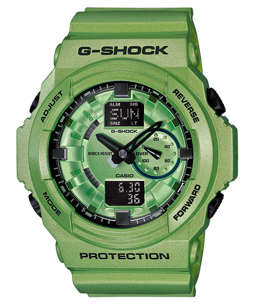 นาฬิกา CASIO G-SHOCK (คาสิโอ จี ช็อค) GA-150A-3ADR (ประกัน CMG ศูนย์เซ็นทรัล1ปี) 