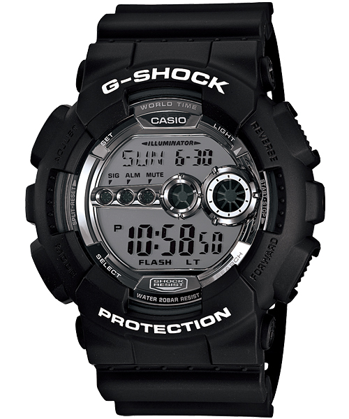 นาฬิกา CASIO G-SHOCK (คาสิโอ จี ช็อค) GD-100BW-1DR (ประกัน CMG ศูนย์เซ็นทรัล1ปี)    (จะมีสินค้าเข้าเร็วๆนี้ครับ)