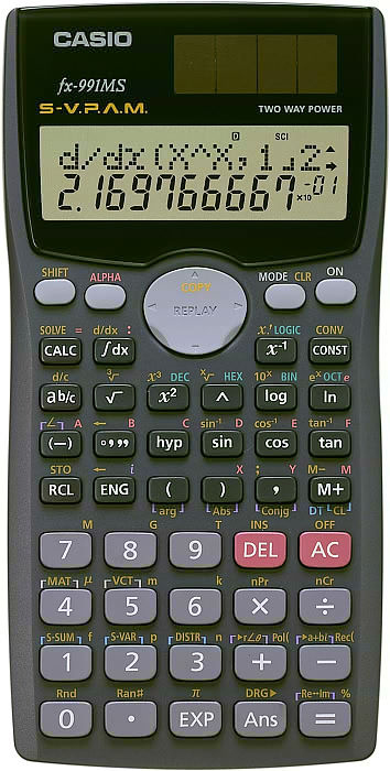 เครื่องคิดเลข คาสิโอ FX-991MS (ประกัน CMG ศูนย์เซ็นทรัล2ปี) 