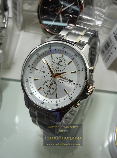 นาฬิกา Seiko (นาฬิกา ไซโก้) Chronograph Watch SNDE23P1