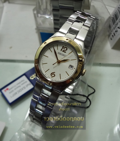 นาฬิกา SEIKO (นาฬิกา ไซโก้) LADY (ระบบควอทซ์) รุ่น SXDC49P1 - 