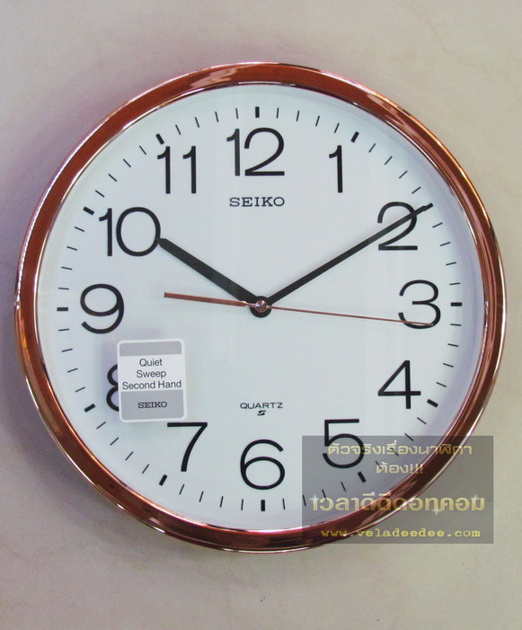 นาฬิกาแขวน SEIKO รุ่น PDA014G  (เครื่องเดินเรียบ)  ขนาด 12 นิ้ว 
