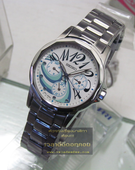 นาฬิกา SEIKO (นาฬิกา ไซโก้) LADY CRITERIA (ระบบควอทซ์) รุ่น SKY739P1