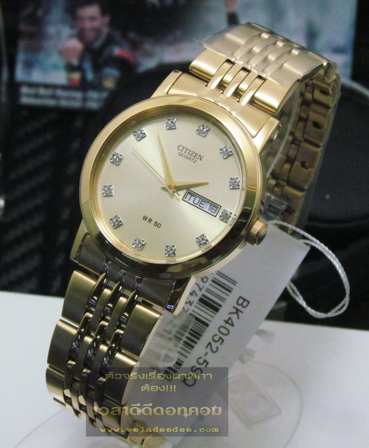  นาฬิกาข้อมือ CITIZEN (นาฬิกา ซิตี้เซ้น) MEN (ระบบควอทซ์) รุ่น BK4052-59Q   * ครับ