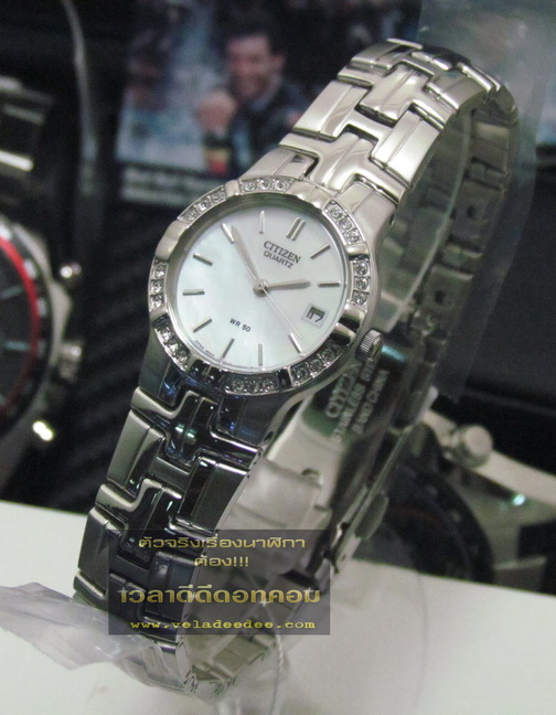 นาฬิกาข้อมือ CITIZEN (นาฬิกา ซิตี้เซ้น) lady (ระบบควอทซ์) รุ่น EU2670-56D * ครับ* 
