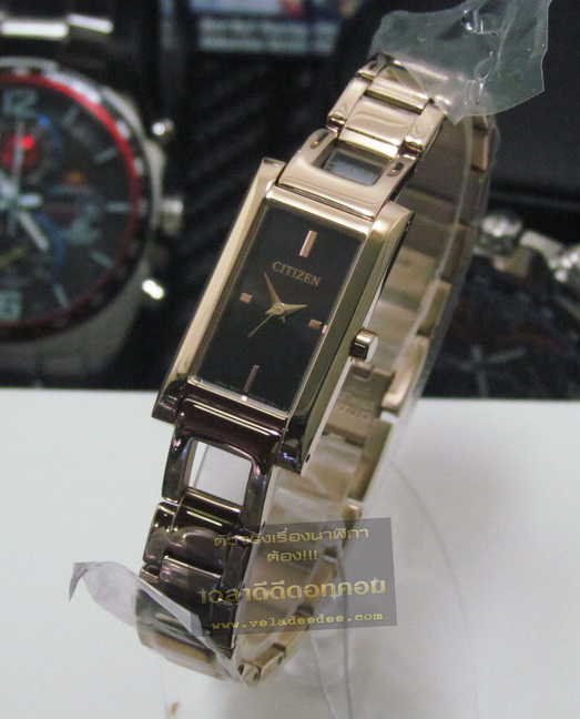 นาฬิกาข้อมือ CITIZEN (นาฬิกา ซิตี้เซ้น) lady (ระบบควอทซ์) รุ่น EX0343-54E