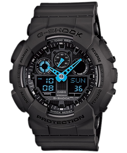 นาฬิกา CASIO G-SHOCK (คาสิโอ จี ช็อค) GA-100C-8ADR Limited Edition (ประกันศูนย์เซ็นทรัล1ปี)	