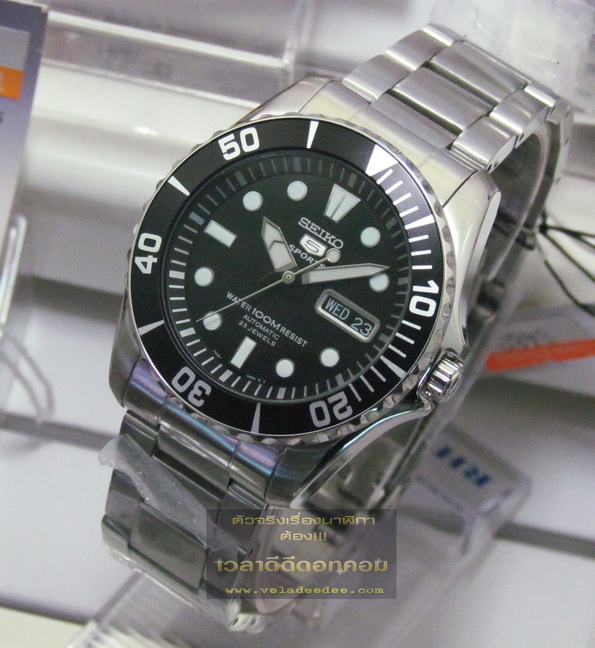 นาฬิกา seiko MEN (นาฬิกา ไซโก้) Submariner Automatic Men's Watch รุ่น SNZF17K1