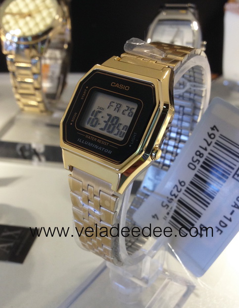 นาฬิกา ข้อมือ Casio (คาสิโอ) LA680WGA-1DF   (ประกัน CMG ศูนย์เซ็นทรัล1ปี)
