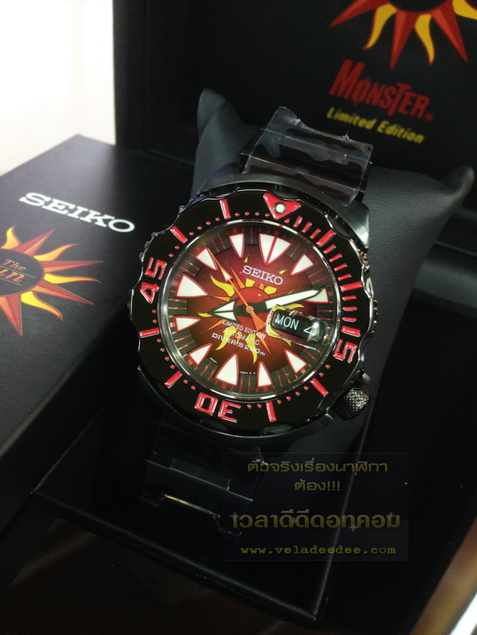 นาฬิกา seiko MEN (นาฬิกา ไซโก้) The Sun Monster Limited Edition  รุ่น SRP459K1 Automatic Men's Watch *