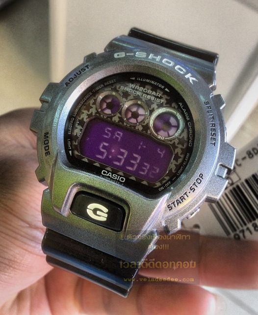 นาฬิกา CASIO G-SHOCK (คาสิโอ จี ช็อค) DW-6900SC-8DR (ประกันศูนย์เซ็นทรัล1ปี) 