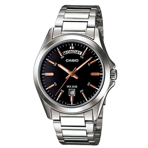 นาฬิกา ข้อมือ Casio (คาสิโอ) MTP-1370D-1A2VDF (ประกันศูนย์ NK Time 1ปี) 