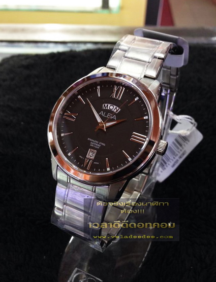 นาฬิกา ข้อมือ Alba (อัลบ้า) กระจก Sapphire  Smart Gents AV3153X1 (พิเศษลด 30%) 