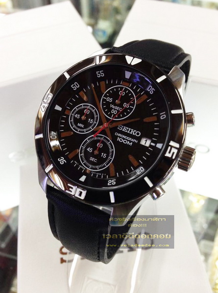 นาฬิกา seiko MEN (นาฬิกา ไซโก้) Sports Chronograph Watch รุ่น SKS405P2 ระบบ (ระบบควอทซ์)