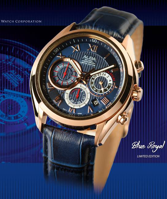 นาฬิกา ข้อมือ Alba (อัลบ้า) ALBA Blue Royal Limited Edition (มี 650 เรือนในโลก) AT3524X1 (พิเศษลด 30%)