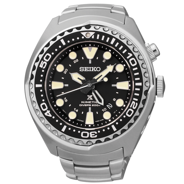 นาฬิกา seiko MEN (นาฬิกา ไซโก้) Prospex Diver Kinetic GMT รุ่น SUN019P1 