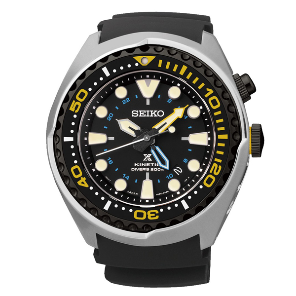 นาฬิกา seiko MEN (นาฬิกา ไซโก้) Prospex Diver Kinetic GMT รุ่น SUN021P1 