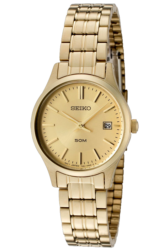 นาฬิกา seiko (นาฬิกา ไซโก้) modern lady crystal ควอทซ์ SXDC40P1 