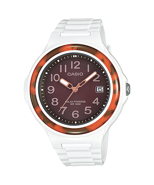Casio SOLAR POWERED นาฬิกาข้อมือ รุ่น LX-S700H-5BVDF - สีขาว