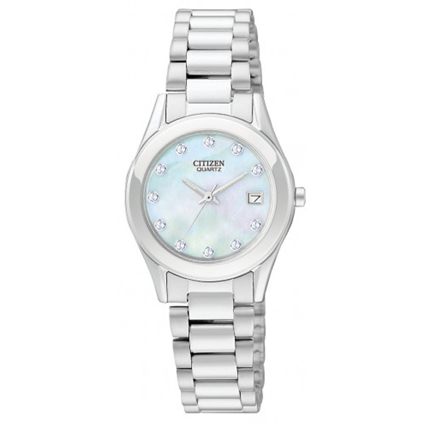 นาฬิกาข้อมือ CITIZEN (นาฬิกา ซิตี้เซ้น) lady (ระบบควอทซ์) รุ่น EU2660-50D