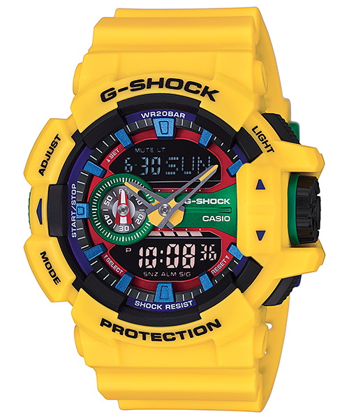 นาฬิกา CASIO G-SHOCK (คาสิโอ จี ช็อค) GA-400-9ADR (ประกัน CMG ศูนย์เซ็นทรัล1ปี)