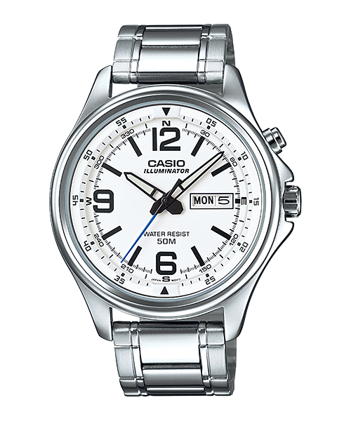 นาฬิกา ข้อมือ Casio (คาสิโอ)  (ประกัน CMG ศูนย์เซ็นทรัล1ปี) รุ่น MTP-E201D-7BVDF