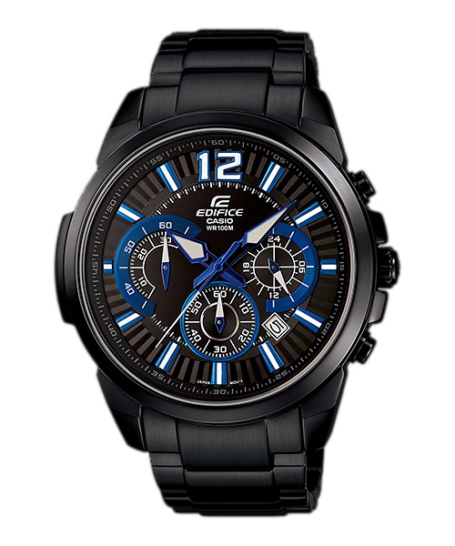 Casio Edifice  (ประกัน CMG ศูนย์เซ็นทรัล1) นาฬิกาข้อมือ รุ่น EFR-535BK-1A2VUDF 