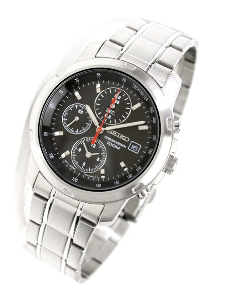 นาฬิกา Seiko (นาฬิกา ไซโก้) Chronograph Watch (Watches 1 year guarantee) รุ่น SNDB03P1