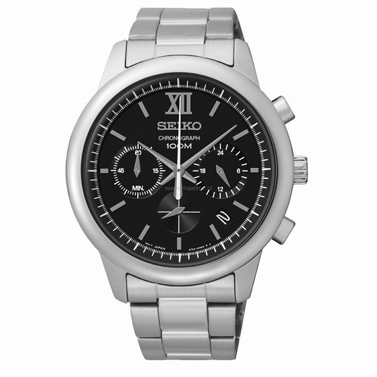 นาฬิกา Seiko (นาฬิกา ไซโก้) Chronograph Watch (Watches 1 year guarantee) รุ่น SSB139P1