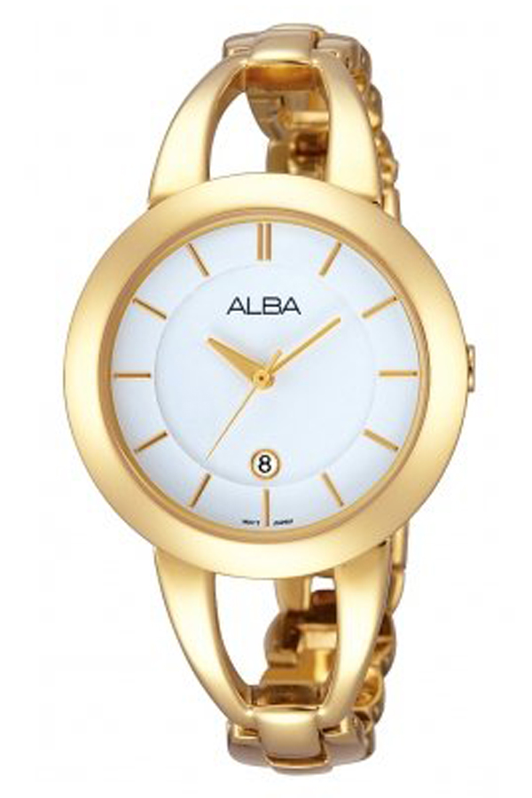 Alba นาฬิกาข้อมือ รุ่น modern ladies AH7D12X1 - สีทอง