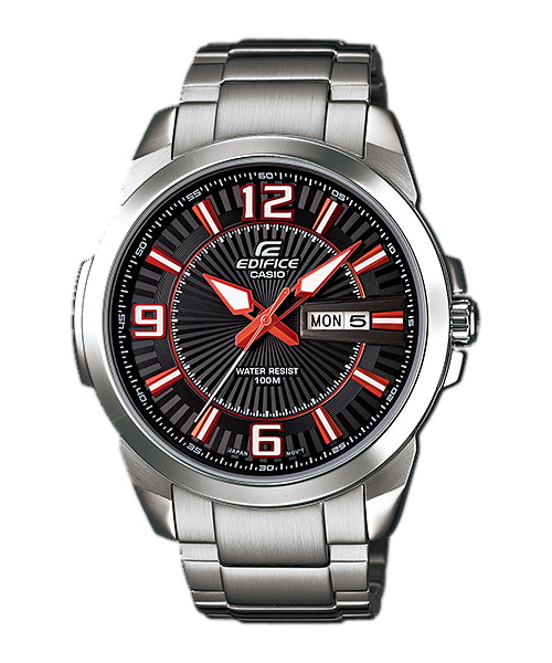 Casio Edifice (ประกัน CMG ศูนย์เซ็นทรัล) นาฬิกาข้อมือ รุ่น EFR-103D-1A4V - สีดำ