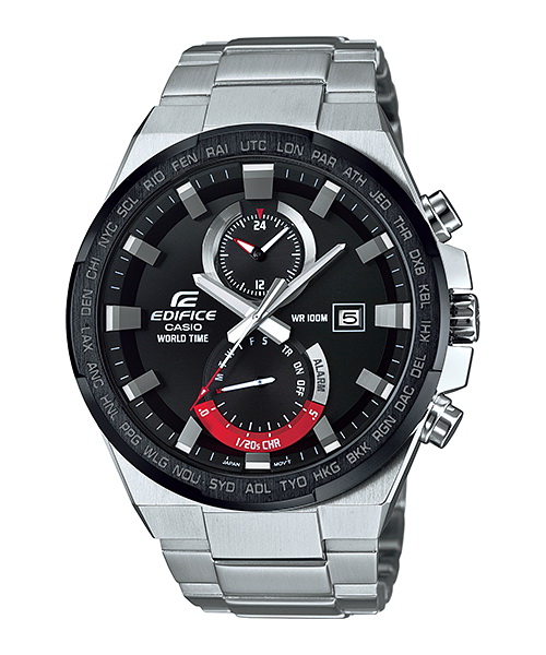 Casio Edifice (ประกัน CMG ศูนย์เซ็นทรัล) นาฬิกาข้อมือ รุ่น EFR-542BK-1AV