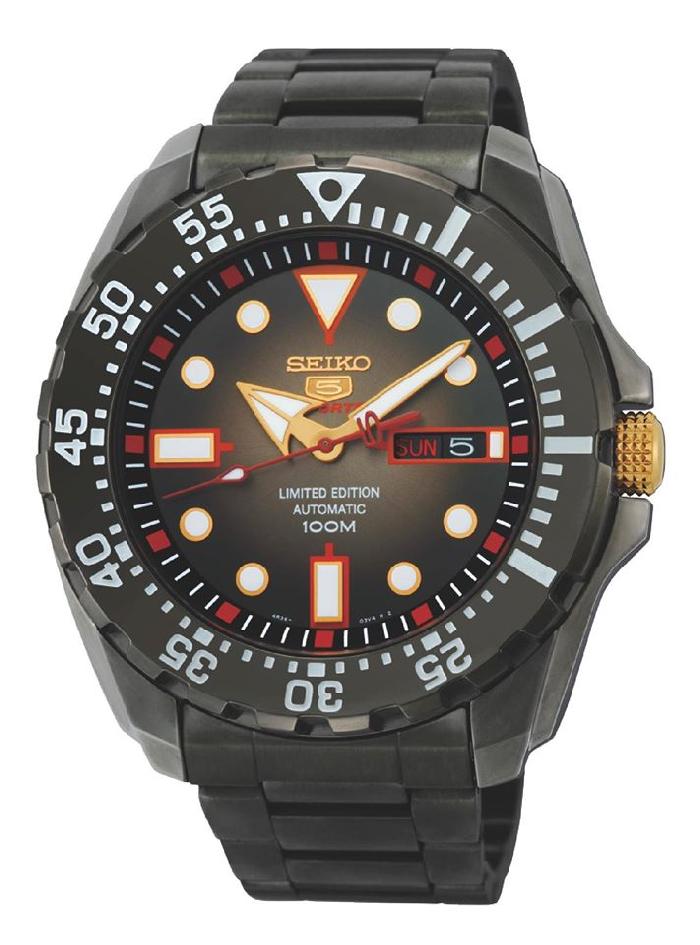Seiko 5 Sport Automatic Limited Edition นาฬิกาข้อมือผู้ชาย สายสแตนเลส รุ่น SRP643K1