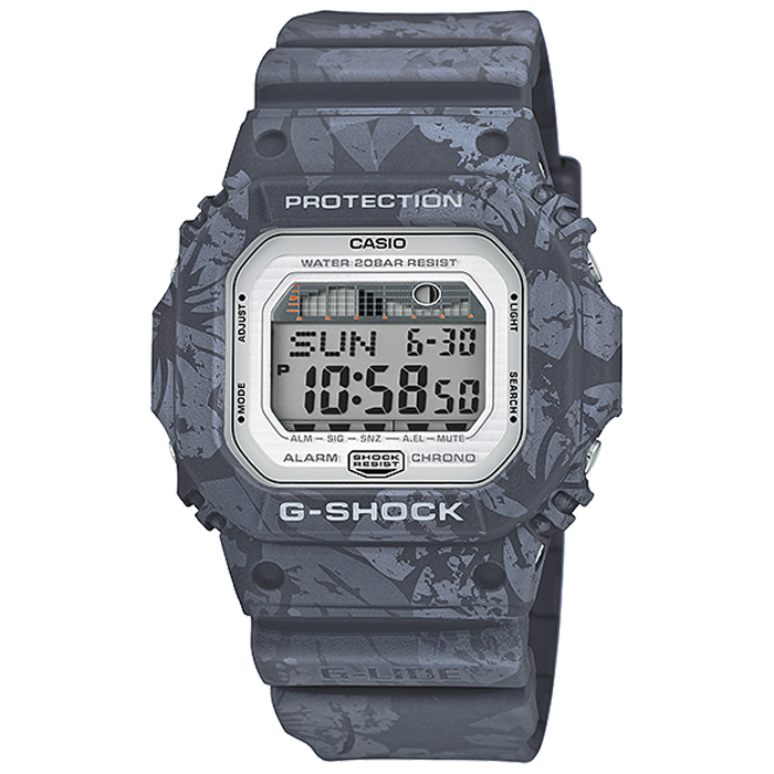 Casio G-Shock นาฬิกาข้อมือสุภาพบุรุษ สายเรซิน รุ่น GLX-5600F-8DR - สีเทา