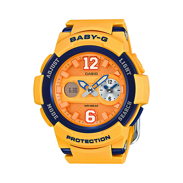 Casio Baby-G นาฬิกาข้อมือผู้หญิง สายเรซิ่น รุ่น BGA-210-4BDR