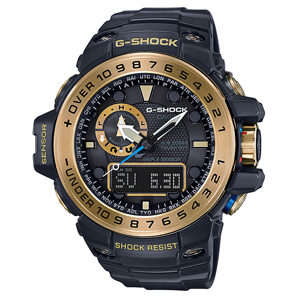 CASIO G-SHOCK GULFMASTER นาฬิกาข้อมือผู้ชาย สายเรซิ่น รุ่น GWN-1000GB-1A Limited Edition