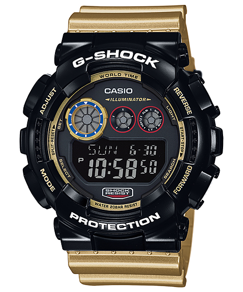  Casio G-Shock นาฬิกาข้อมือ สีดำ สายเรซิ่น รุ่น GD-120CS-1 Limited Edition