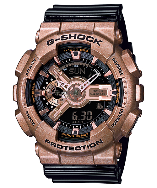 Casio G-Shock นาฬิกาข้อมือผู้ชาย สายเรซิ่น รุ่น GA-110GD-9B2 Limited Edition
