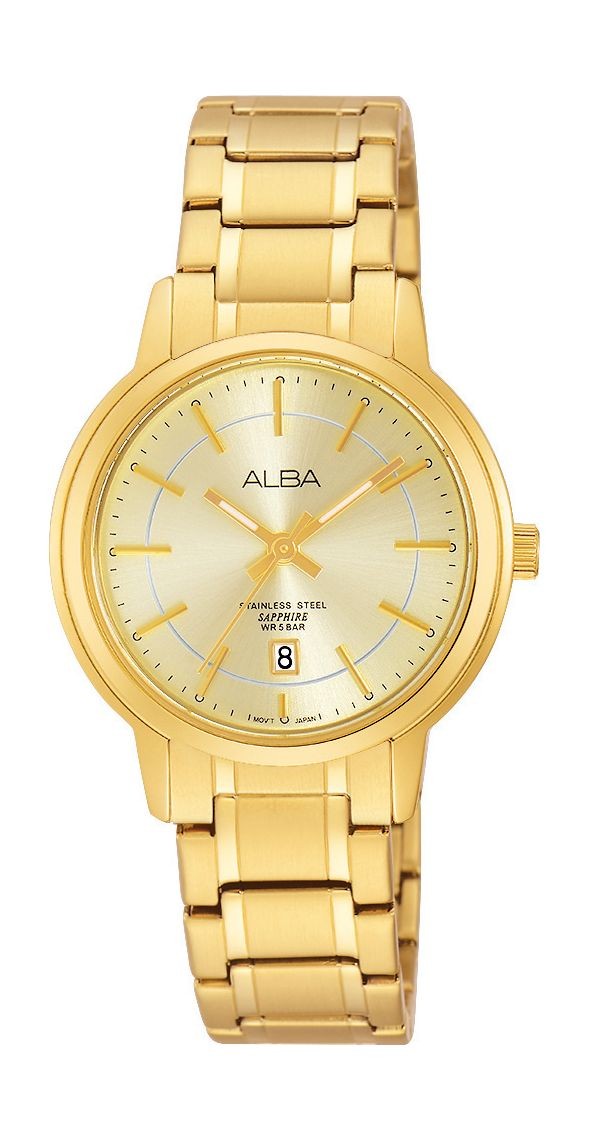 ALBA Sapphire glass modern ladies นาฬิกาข้อมือหญิง รุ่น AH7G74X1